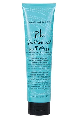 Bumble and bumble. Don't Blow It Thick Hair Styler at Nordstrom, Size 5 Oz