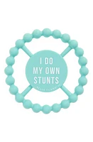 Bella Tunno I Do My Own Stunts Silicone Teether in Blue at Nordstrom