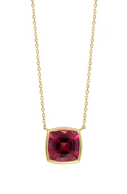 Bony Levy 14K Gold Rhodolite Pendant Necklace in 14K Yellow Gold at Nordstrom, Size 18