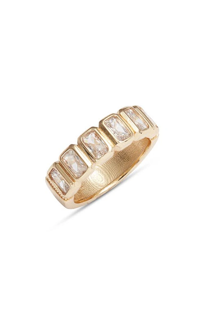 Set & Stones Bryn Cubic Zirconia Band Ring in Gold at Nordstrom