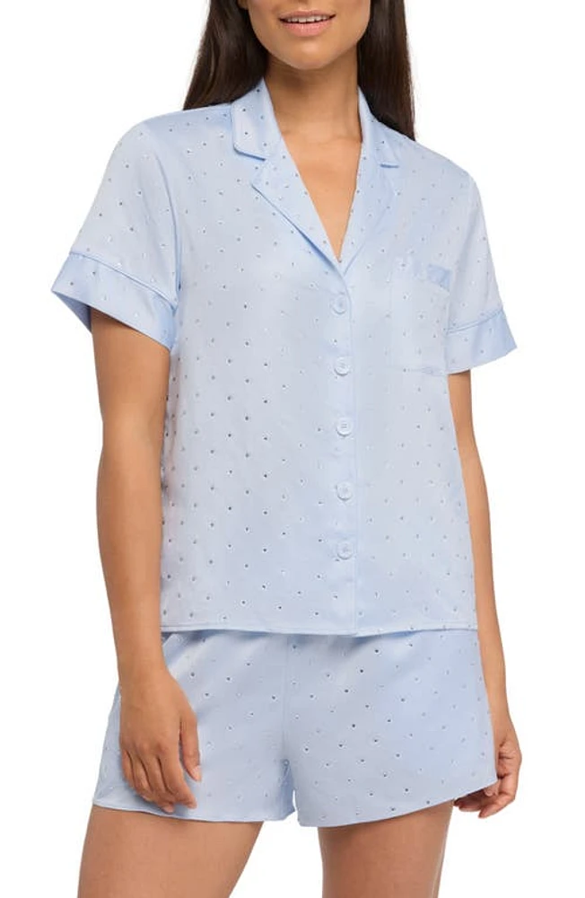 Rya Collection Kauai Short Pajamas in Marian Blue at Nordstrom, Size X-Small