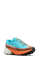 Merrell Agility Peak 5 Trail Sneaker Atoll/Cloud at