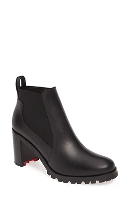 Christian Louboutin Marchacroche Chelsea Bootie Black at Nordstrom,