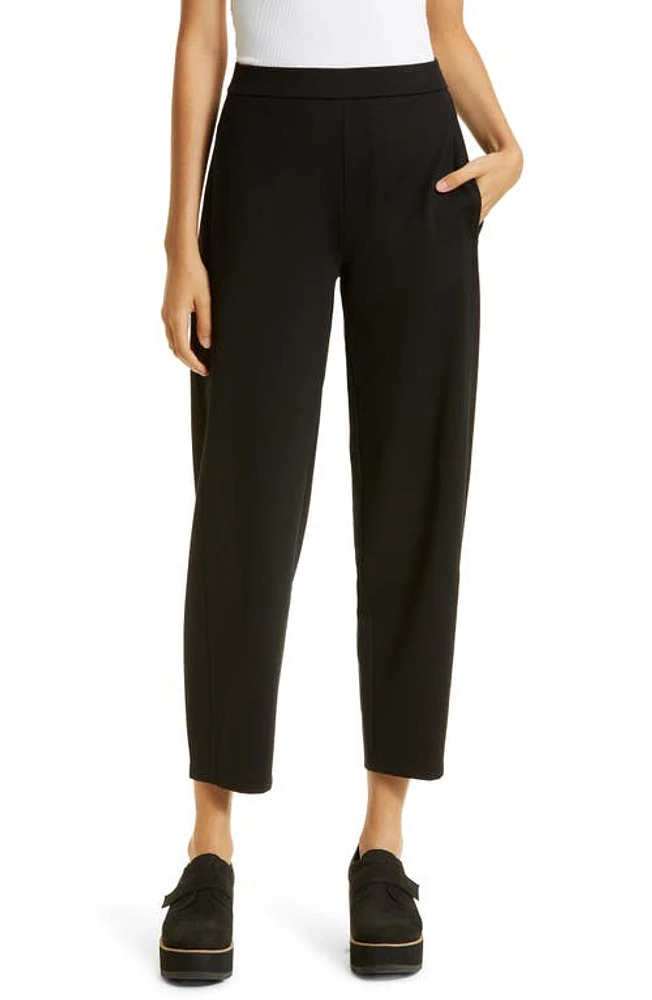 Eileen Fisher Ankle Lantern Pants Black at Nordstrom