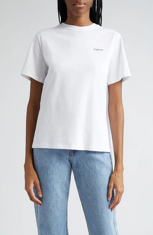 Coperni Cotton Cape Logo T-Shirt at Nordstrom,