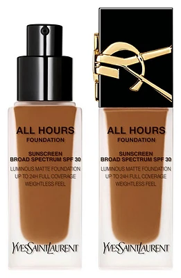 Yves Saint Laurent All Hours Luminous Matte Foundation 24H Wear SPF 30 with Hyaluronic Acid in Dw5 at Nordstrom