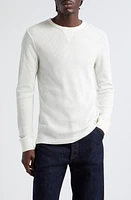 Sunspel Waffle Crewneck T-Shirt Ecru at Nordstrom,