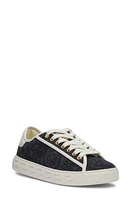 Versace Barroco Greca Jacquard Low Top Sneaker Black/Off White at Nordstrom,