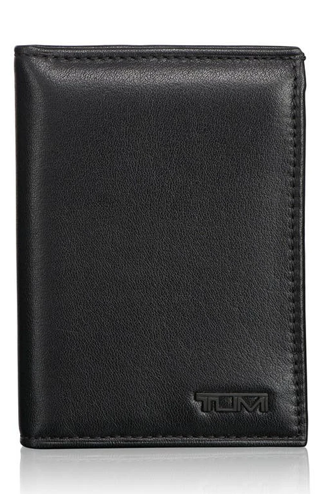 Tumi Delta ID Lock Shielded L-Fold ID Wallet in Black at Nordstrom