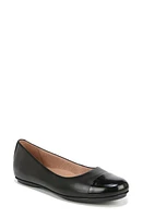 Naturalizer Maxwell Cap Toe Skimmer Flat Leather at Nordstrom,