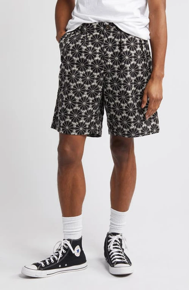 HONOR THE GIFT Legacy Eyelet Shorts in Black at Nordstrom, Size 32