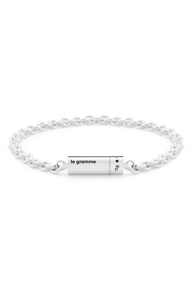 le gramme Men's 11G Polished Sterling Silver Chain Bracelet at Nordstrom,