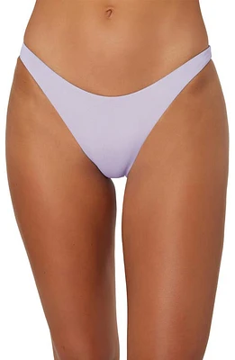 O'Neill Saltwater Solids Flamenco Bikini Bottoms in Orchid at Nordstrom, Size Xx-Large