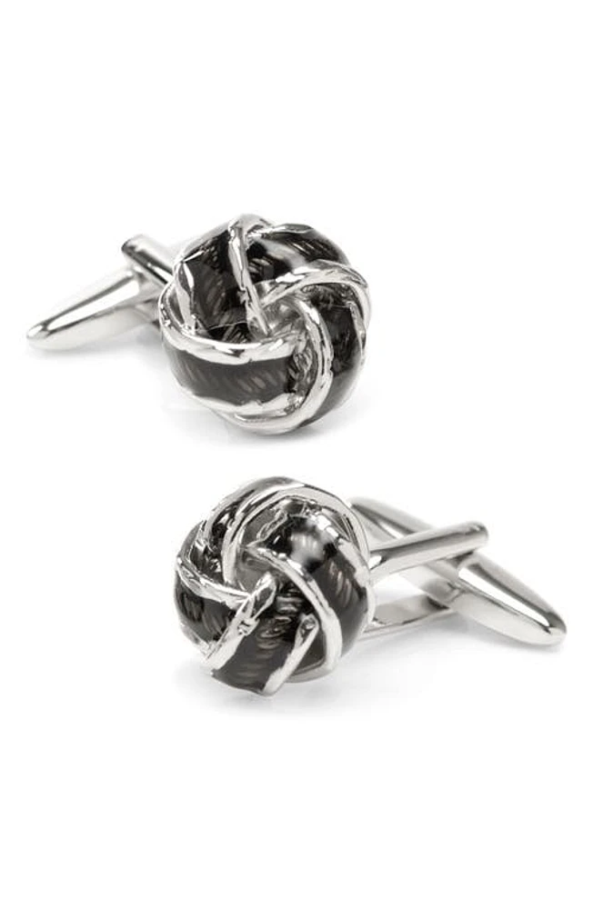 Cufflinks, Inc. Knot Cuff Links in Black at Nordstrom