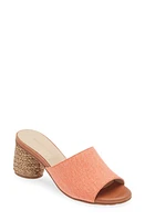 Chocolat Blu Block Heel Sandal Linen at Nordstrom,