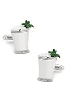 Cufflinks, Inc. Mint Julep Cuff Links in Silver at Nordstrom