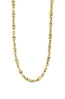 Bony Levy Men's 14K Gold Disc Link Necklace Yellow at Nordstrom,