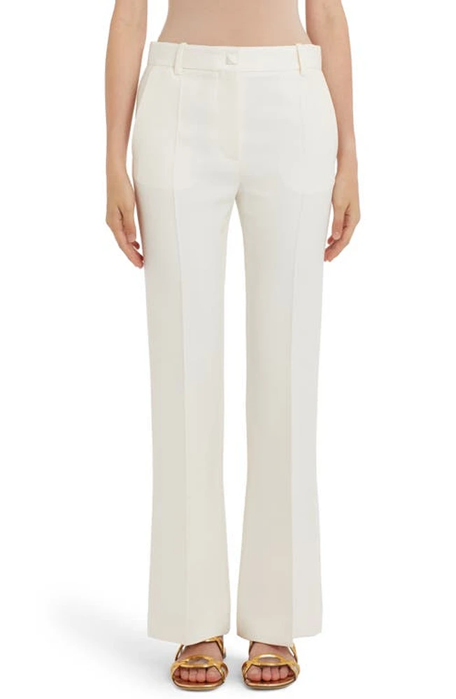 Valentino Garavani Flare Crepe Couture Pants at Nordstrom, Us