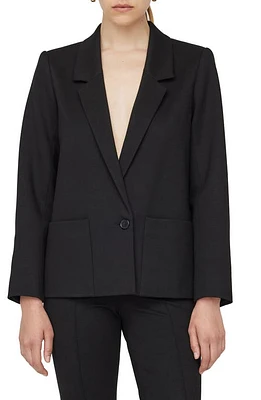 ANINE BING Kelly Blazer in Black at Nordstrom, Size X-Small