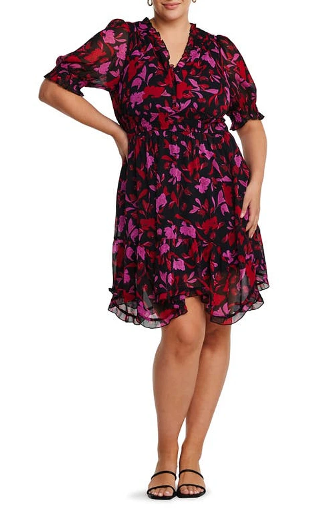 Estelle Mystique Floral Print Dress at Nordstrom, Size 18W