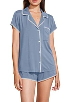 Eberjey Whipstitch Jersey Short Pajamas at Nordstrom,