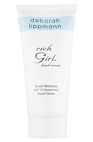 Deborah Lippmann Rich Girl Hand Cream SPF 25 at Nordstrom, Size 3 Oz