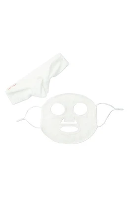 Jenny Patinkin Pure Luxury Organic Reusable Sheet Mask & Spa Headband in White at Nordstrom