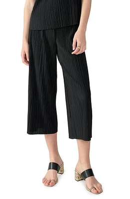 Sanctuary Plissé Culottes Black at Nordstrom,