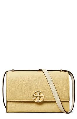 Tory Burch Miller Colorblock Leather Convertible Shoulder Bag in Light Honey at Nordstrom