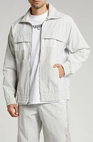 PUMA x PLEASURES Cellerator Track Jacket Glacial Gray at Nordstrom,