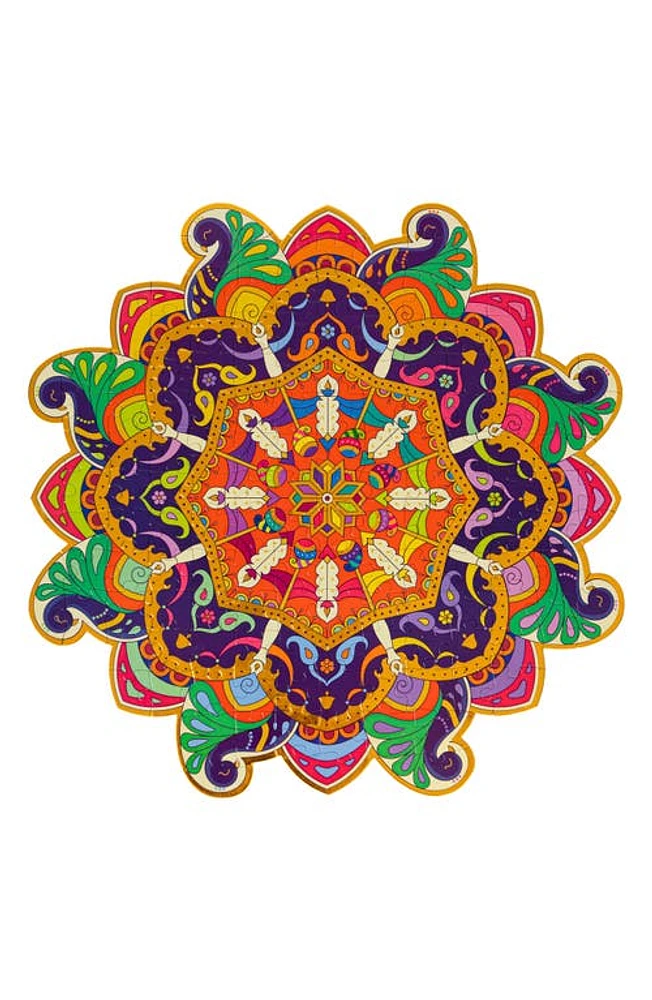 KULTURE KHAZANA Family Rangoli Puzzle 150-Piece Puzzle in Multicolor at Nordstrom