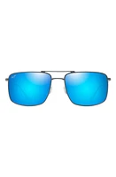 Maui Jim Aeko 55mm PolarizedPlus2 Aviator Sunglasses in Dove Grey at Nordstrom