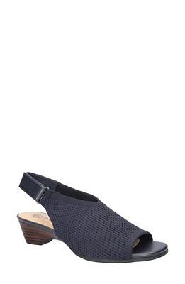 Bella Vita Marin Slingback Sandal Navy Knit at Nordstrom,