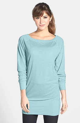 Nike 'Epic' Dri-FIT Crewneck Top in Glacier Ice at Nordstrom, Size X-Small