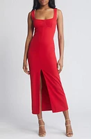 WAYF The Bravado Slit Front Maxi Dress at Nordstrom,