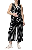 Nom Maternity Francesca Wide Leg Maternity/Nursing Jumpsuit at Nordstrom,