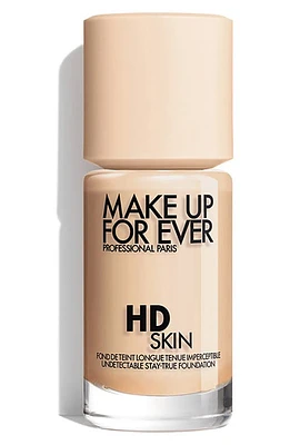 Make Up For Ever HD Skin Waterproof Natural Matte Foundation in 1Y04 at Nordstrom, Size 1.01 Oz