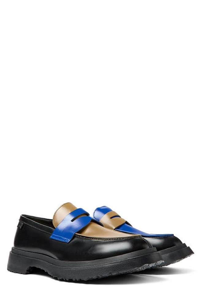 Camper Twins Mismatched Penny Loafer Black at Nordstrom,