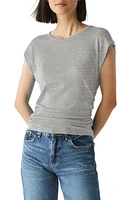 Michael Stars Joni Power Shoulder Rib Top at Nordstrom,