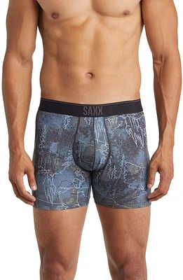 SAXX Quest Quick Dry Mesh Slim Fit Boxer Briefs Smokey Mountains- Multi at Nordstrom,