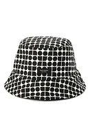 Kate Spade New York noel reversible bucket hat in Cream/Black at Nordstrom