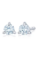 Kwiat Round Cut Diamond & Platinum Stud Earrings - .25ct. in White 0.25 Ctw at Nordstrom