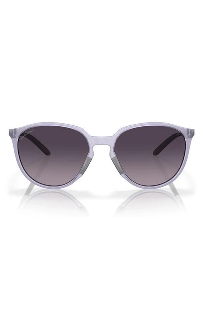 Oakley Sielo 57mm Gradient Round Sunglasses in Grey Gradient at Nordstrom