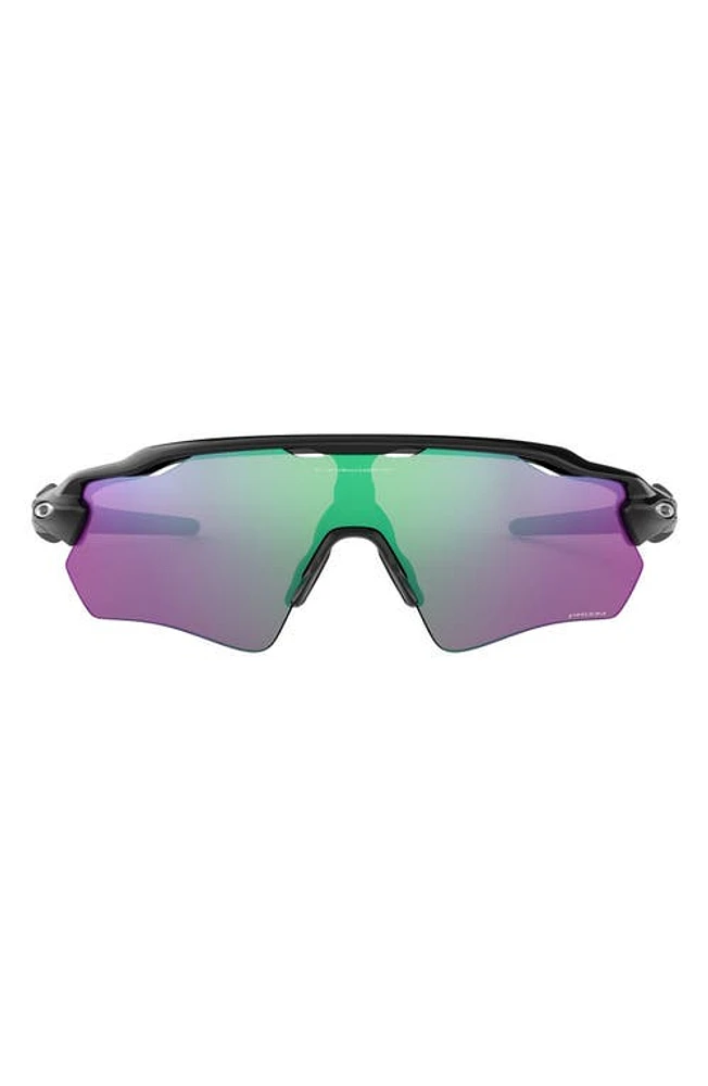 Oakley Radar EV Path Prizm Wrap Shield Sunglasses in Black at Nordstrom