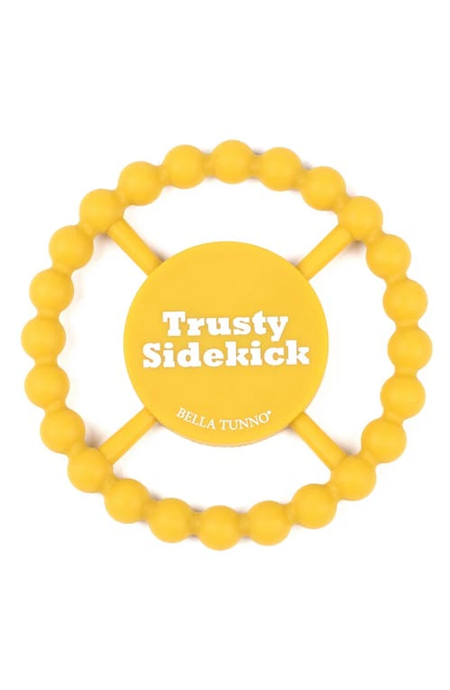 Bella Tunno Trusty Sidekick Teether in Neutral-Yellow at Nordstrom