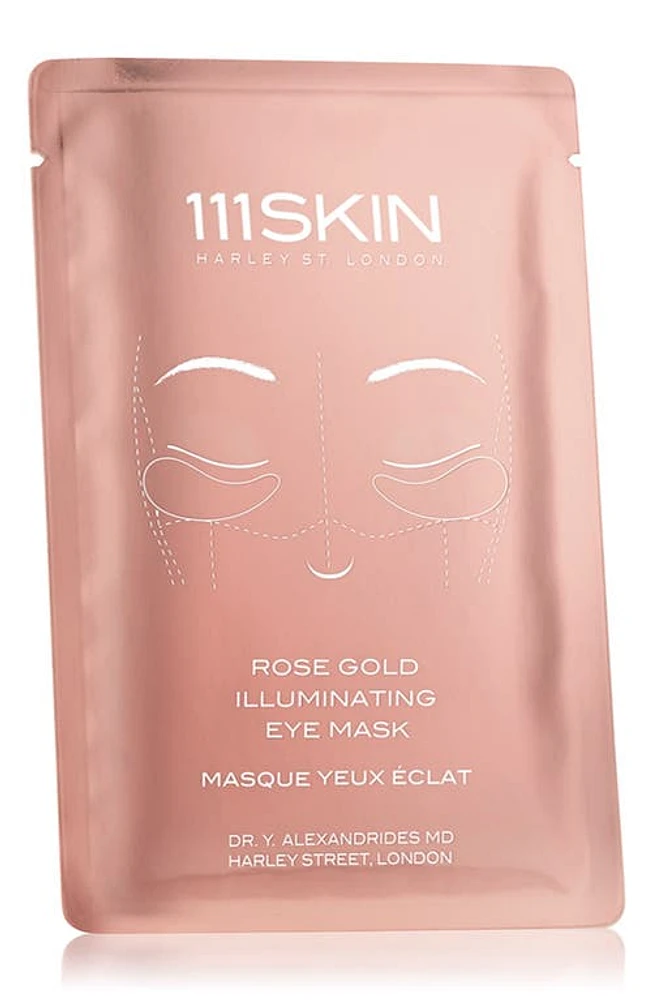 111SKIN Rose Gold Illuminating 8-Piece Eye Mask Box at Nordstrom, Size 8 Count