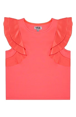 MIA New York Kids' Flutter Sleeve Top at