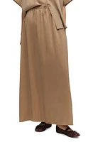 MANGO Drawstring Maxi Skirt in at Nordstrom