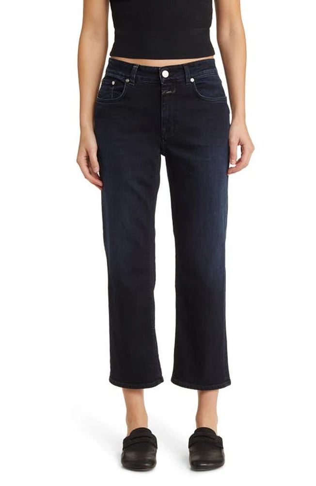 Closed Milo Slim Fit Straight Leg Jeans Blue/Black at Nordstrom,