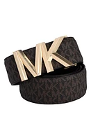 Michael Kors Monogram Reversible Leather Belt at Nordstrom,